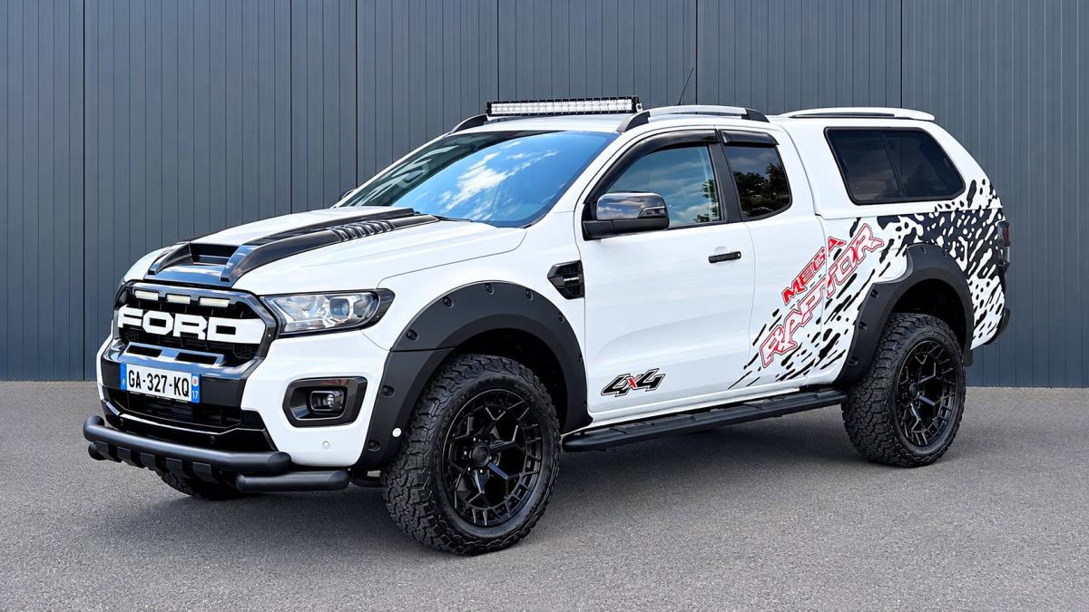 coeur - RANGER MEGA RAPTOR SUPER CABINE 213CV BVA10 UTILITAIRE